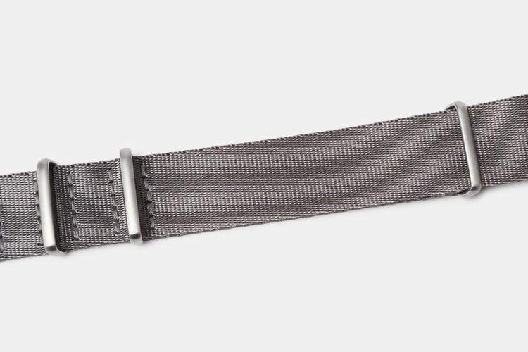 22mm Gray "SB" Seat Belt strap