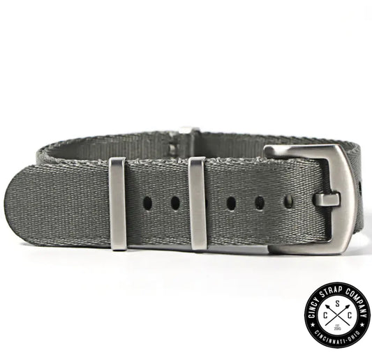 20mm Gray “SB” Seat Belt strap