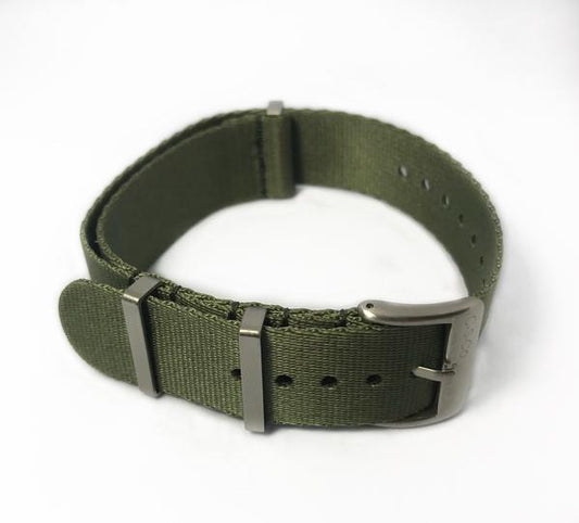 22mm OD Green "SB" Seat Belt strap