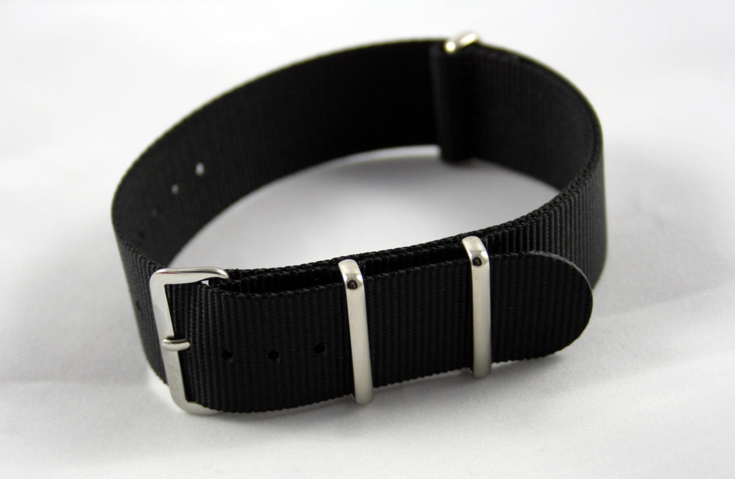22mm Black Premium Nylon  Strap