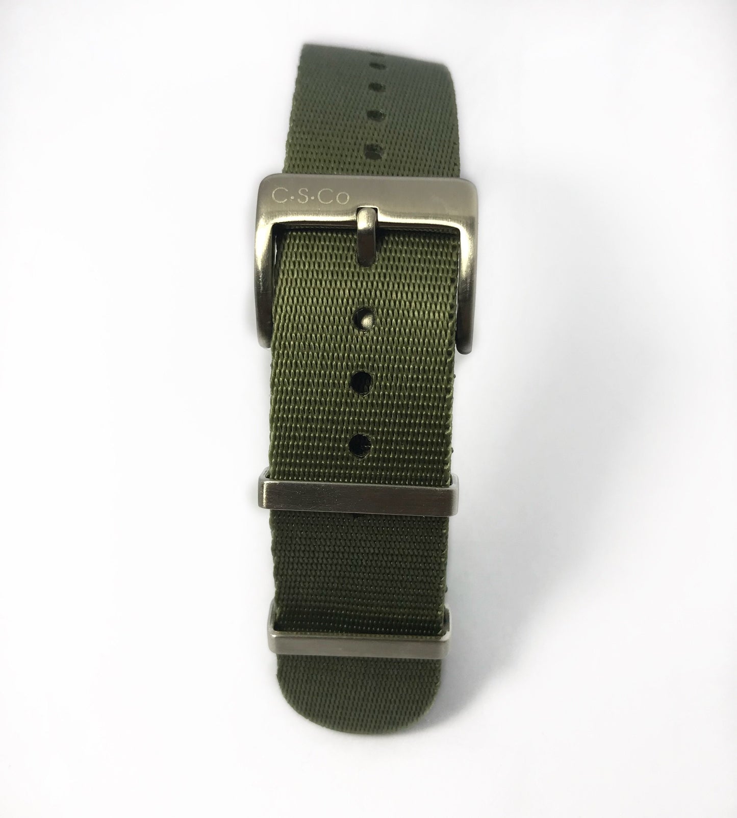 22mm OD Green "SB" Seat Belt strap