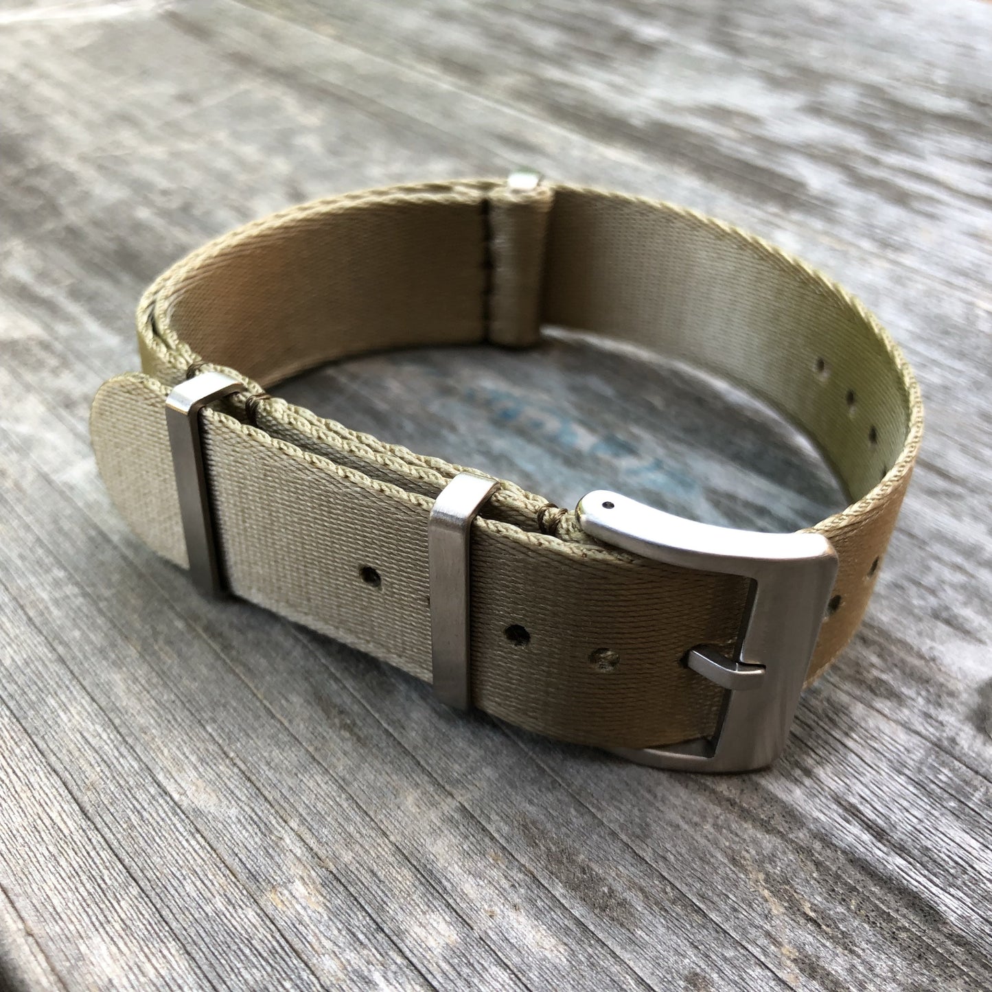 20mm “Desert Sand” Khaki "SB" Seat Belt strap