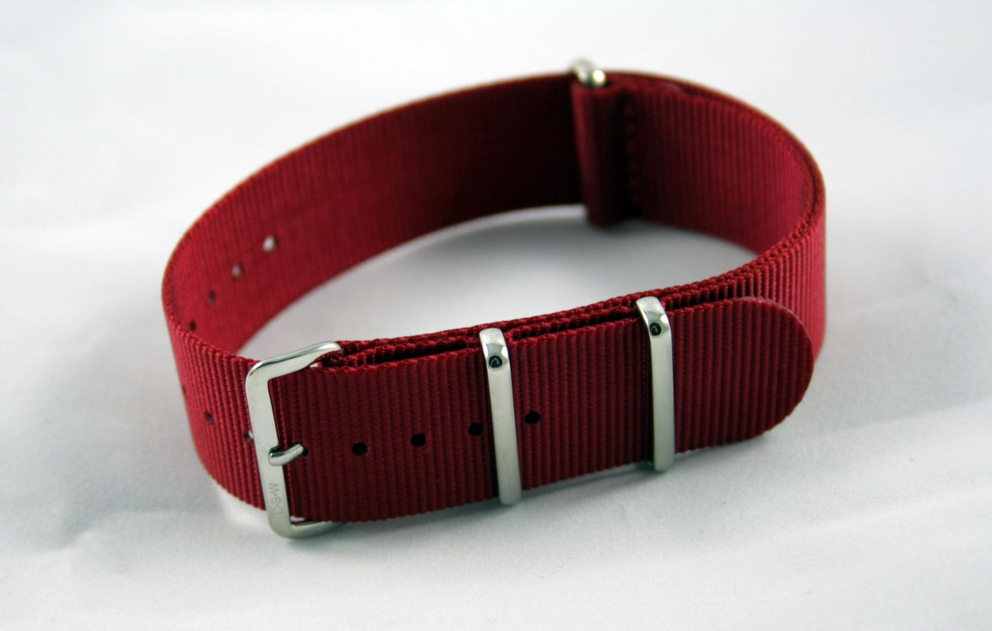 Dark Red Premium Nylon Strap