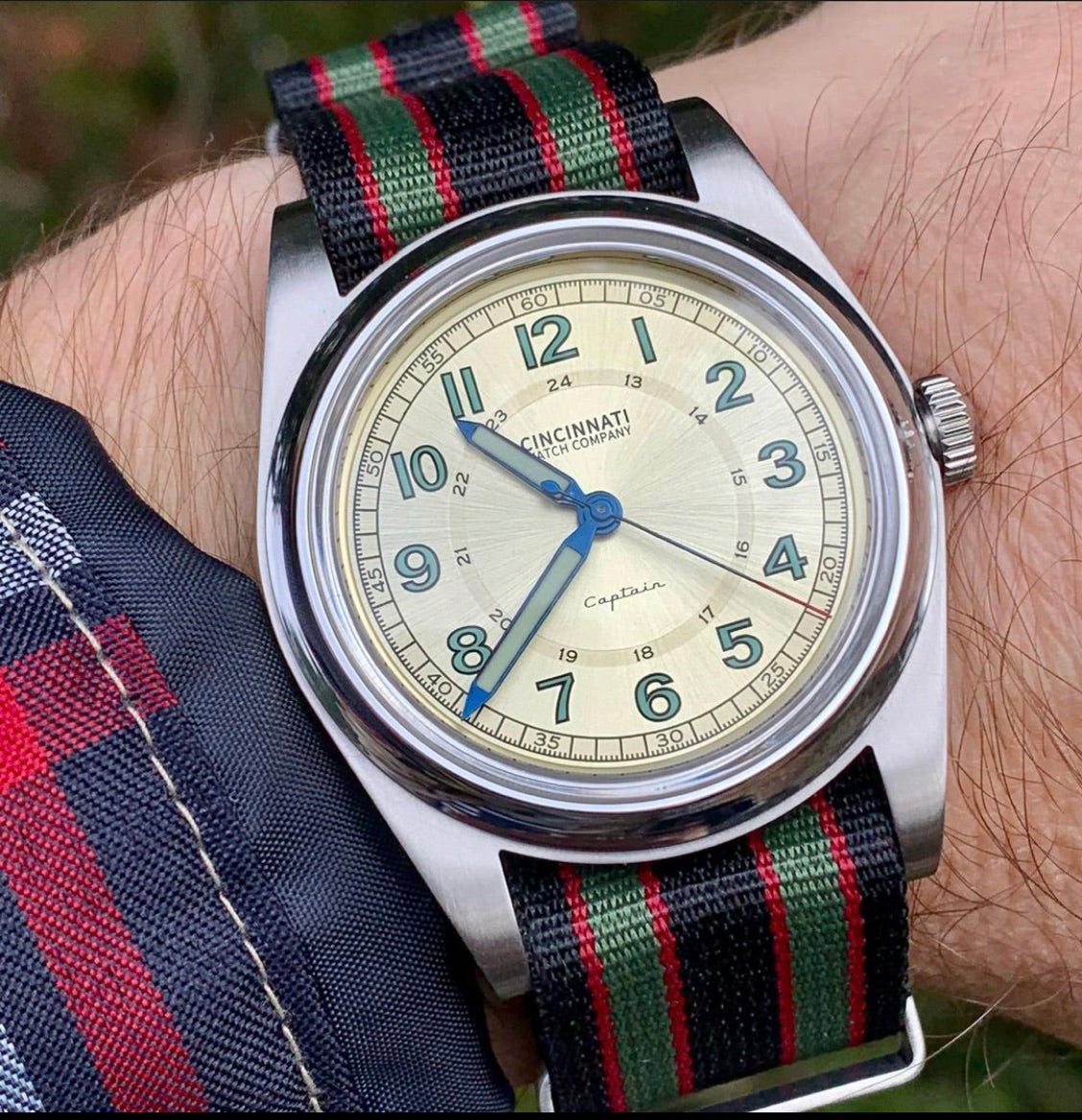 "SF2" Vintage Military Nylon Strap