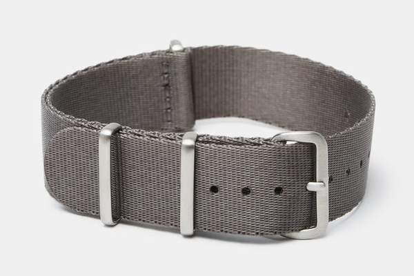 22mm Gray "SB" Seat Belt strap