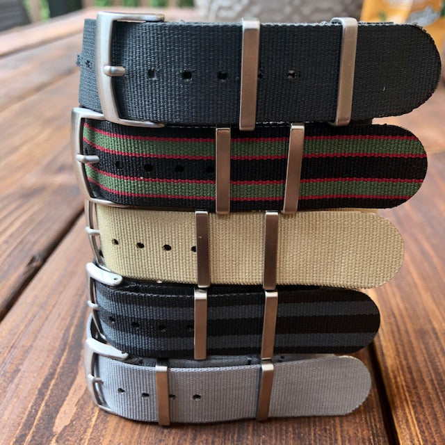 "SF2" Vintage Military Nylon Strap