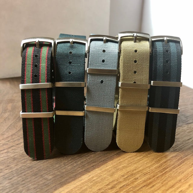 "SF2" Vintage Military Nylon Strap